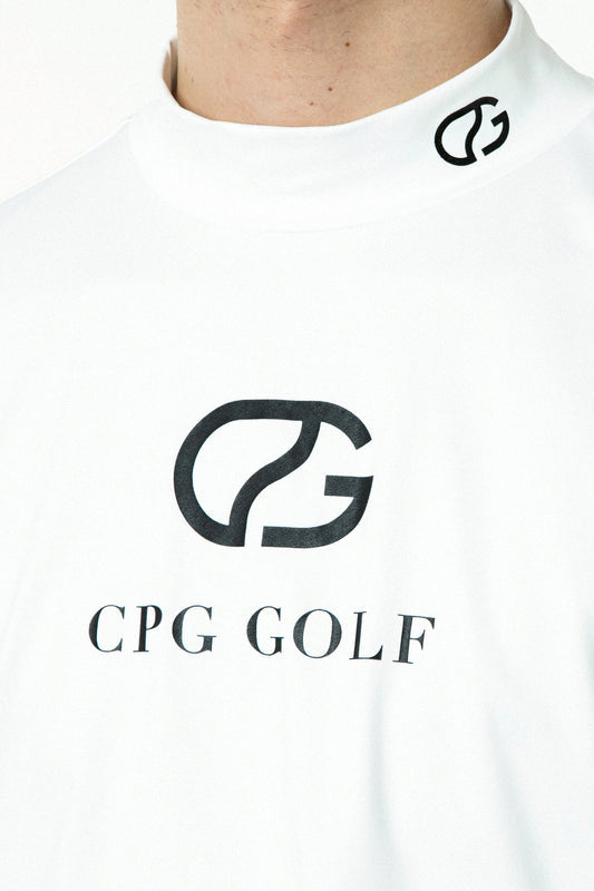 CPG GOLF MENS Graphic Mock Neck Long Sleeve