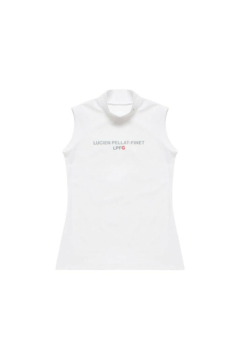 LUCIEN PELLAT-FINET LPFG WOMENS スリーブレスモックネックシャツ