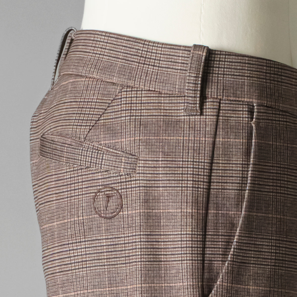 TRATTO MENS HEAT EFFECT Printed Tapered Pants
