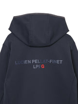 LUCIEN PELLAT-FINET  LPFG  WOMENS フードジップ ジャケット LPFGロゴ