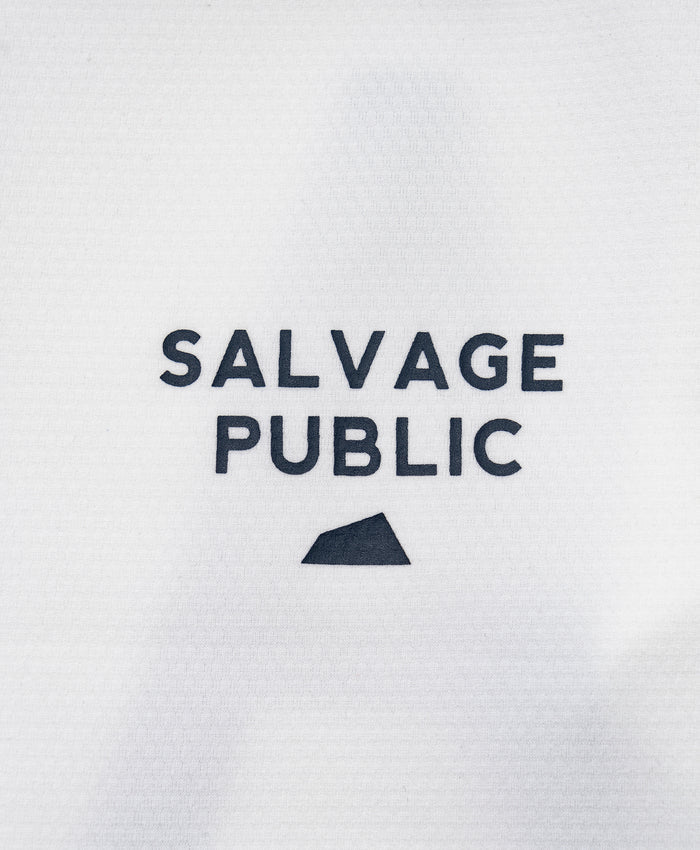 SALVAGE PUBLIC MENS Alapaina V-neck polo L/S(Big ALOHA)