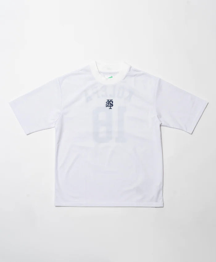 SALVAGE PUBLIC MENS DE別注 Marama Piqué Crew Neck S/S(SVP monogram)