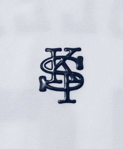SALVAGE PUBLIC MENS DE別注 Marama Piqué Crew Neck S/S(SVP monogram)