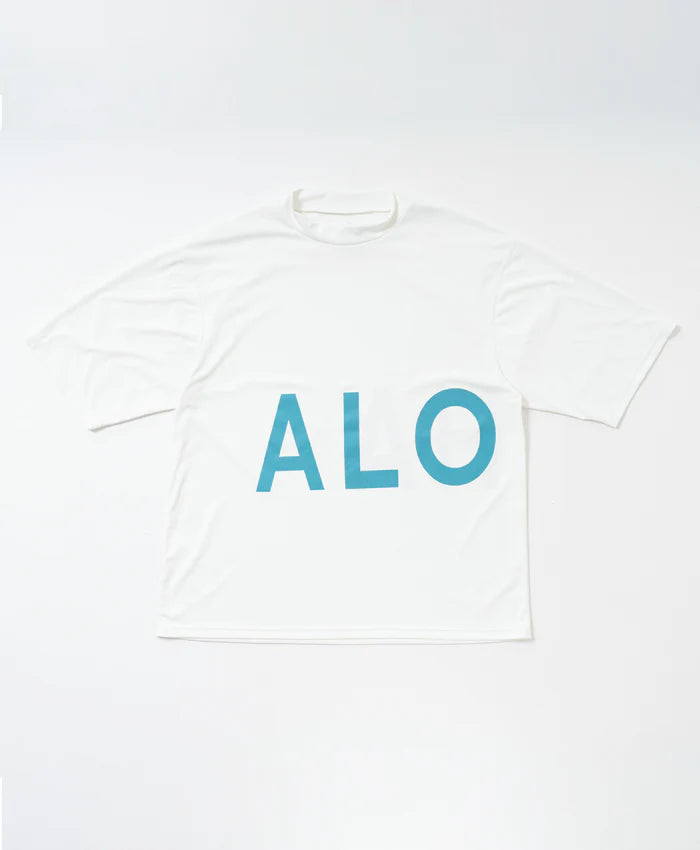 SALVAGE PUBLIC MENS Paruru mock neck S/S(Big ALOHA)