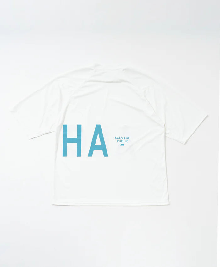 SALVAGE PUBLIC MENS Paruru mock neck S/S(Big ALOHA)