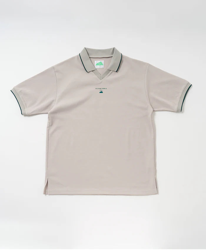 SALVAGE PUBLIC MENS Kulina Pohapoha V-neck polo S/S