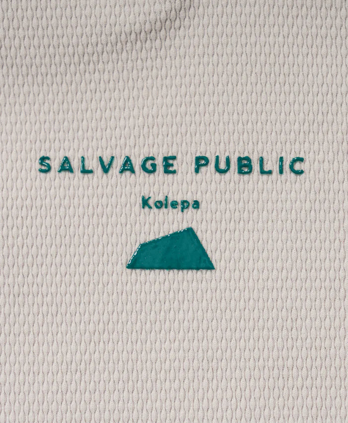 SALVAGE PUBLIC MENS Kulina Pohapoha V-neck polo S/S
