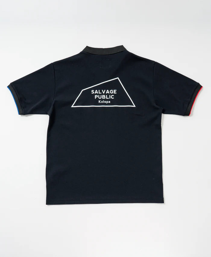 SALVAGE PUBLIC MENS Kulina Pohapoha V-neck polo S/S