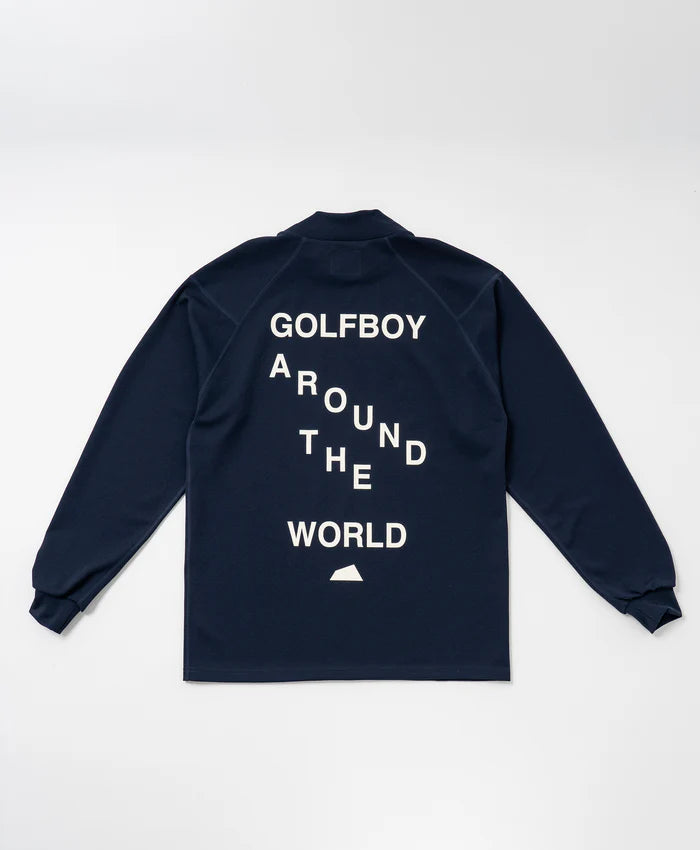 SALVAGE PUBLIC MENS Maro omock neck L/S(GOLFBOY)