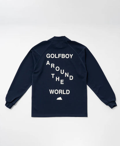SALVAGE PUBLIC MENS Maro omock neck L/S(GOLFBOY)