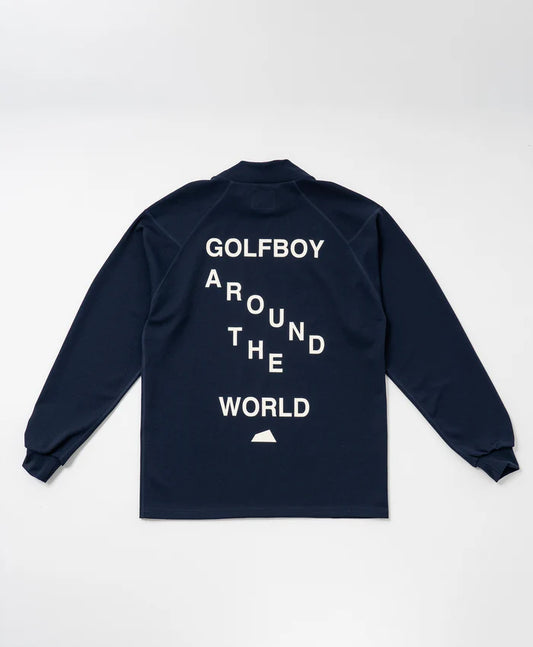 SALVAGE PUBLIC MENS Maro omock neck L/S(GOLFBOY)