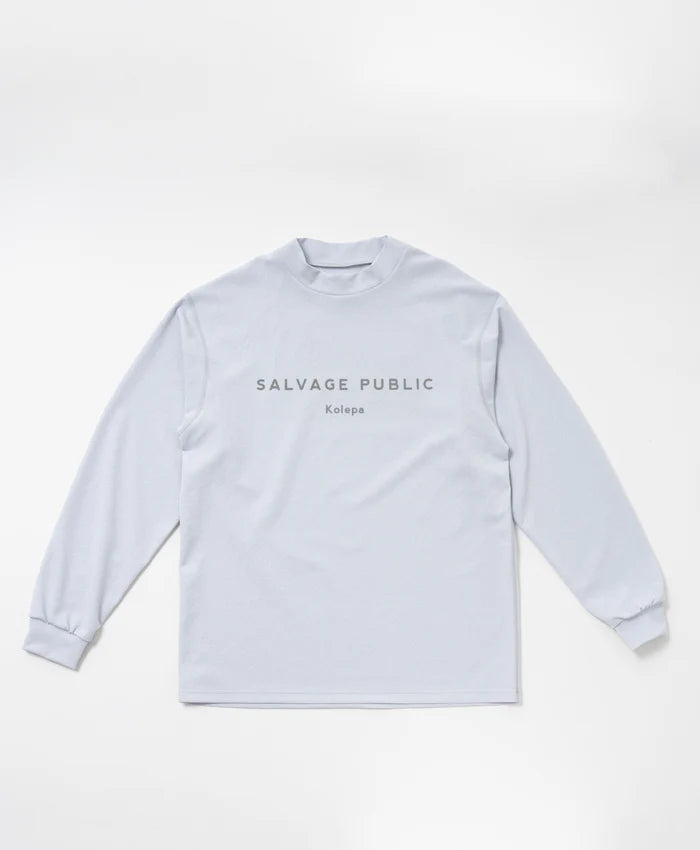 SALVAGE PUBLIC MENS Maloʻo Mockneck L/S(Kolepa Stamp)