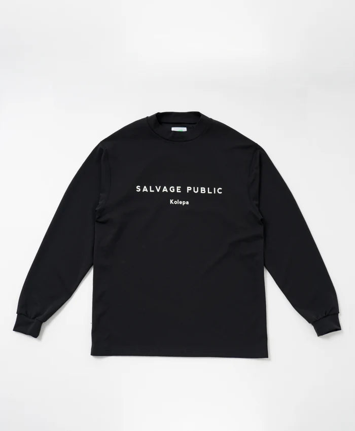 SALVAGE PUBLIC MENS Maloʻo Mockneck L/S(Kolepa Stamp)
