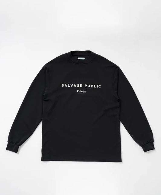 SALVAGE PUBLIC MENS Maloʻo Mockneck L/S(Kolepa Stamp)