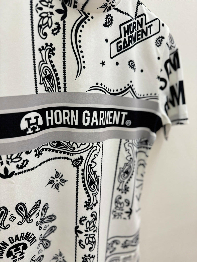 HORN GARMENT WOMENS Short Sleeve Mockneck(DE Limited) 