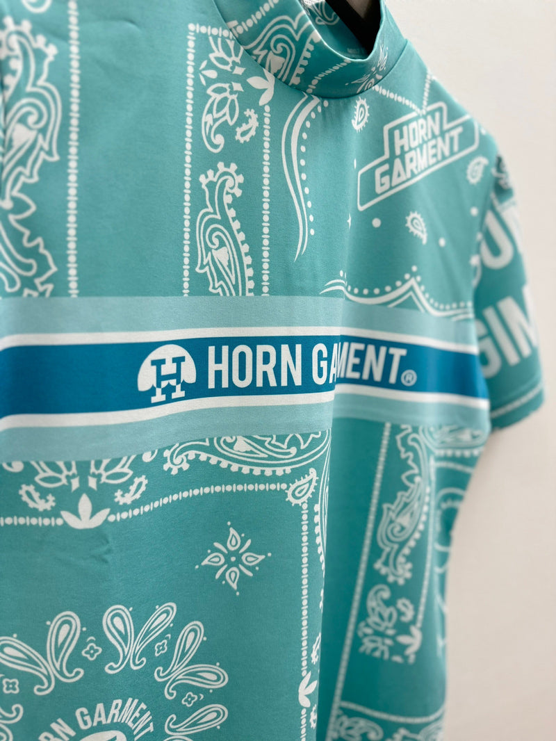 HORN GARMENT WOMENS Short Sleeve Mockneck(DE Limited)