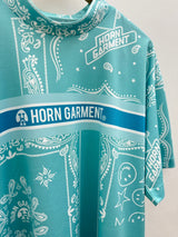 HORN GARMENT MENS Short Sleeve Mockneck(DE Limited)