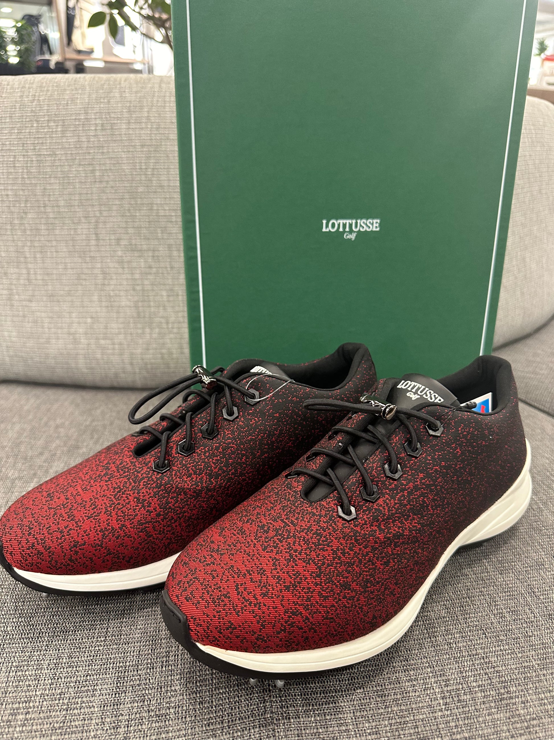 L05783 未使用品 LOTTUSSE Golf レザーゴルフシューズ 40 未使用 L05783 未使用品 LOTTUSSE Golf レザーゴルフシューズ 40 未使用