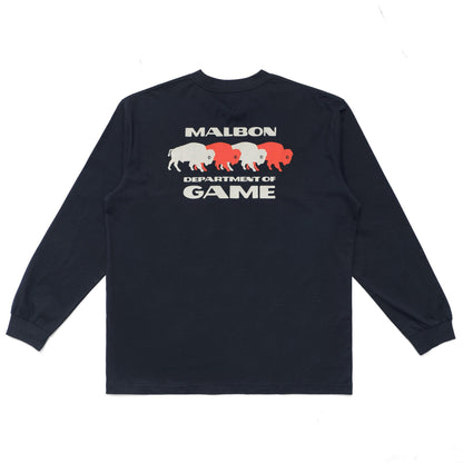 MALBON MENS BUFFALO LS TEE