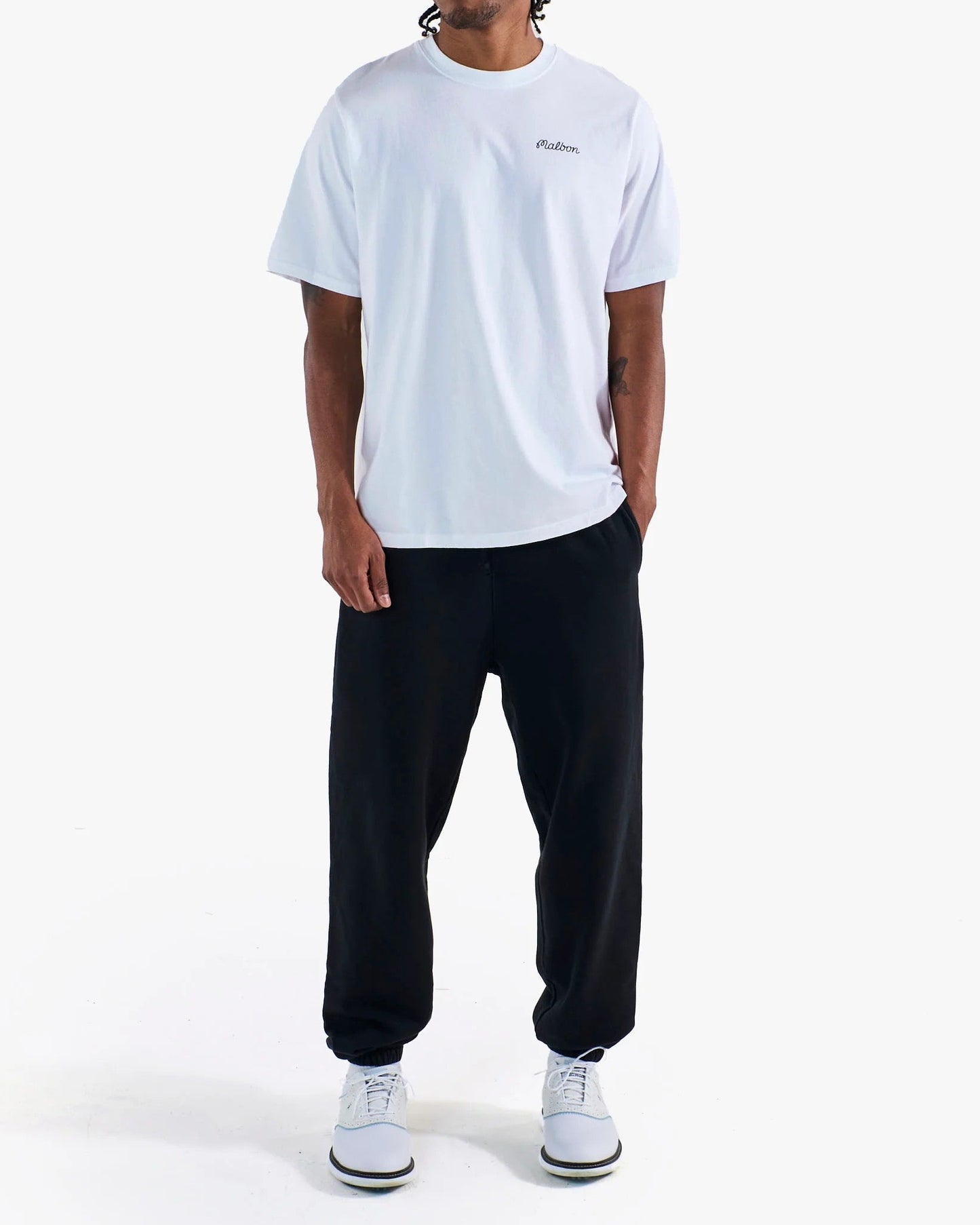 MALBON MENS BERMUDA BALDWIN TEE