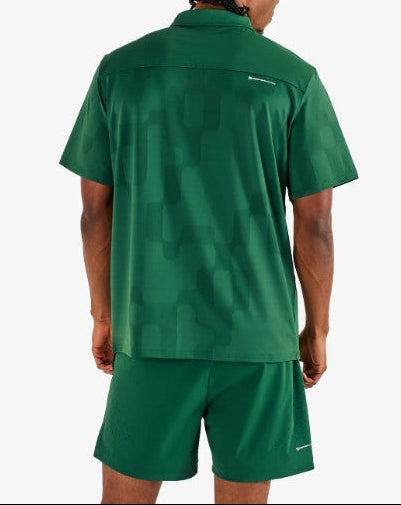 MALBON MENS PERFORMANCE MESH PANELED POLO