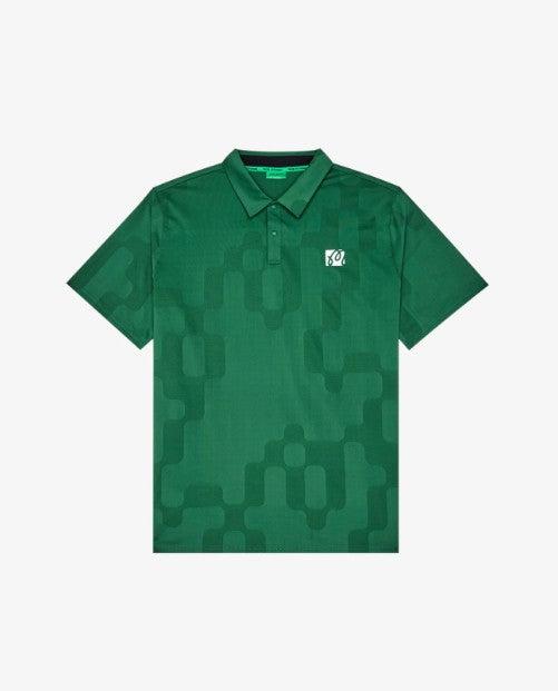 MALBON MENS PERFORMANCE MESH PANELED POLO