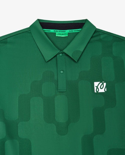 MALBON MENS PERFORMANCE MESH PANELED POLO