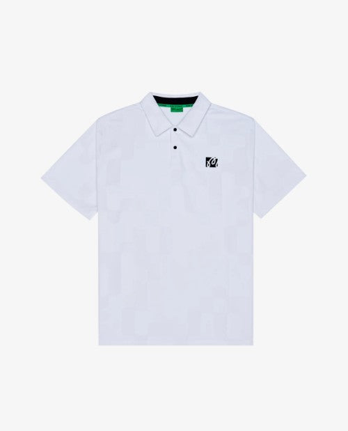 MALBON MENS PERFORMANCE MESH PANELED POLO