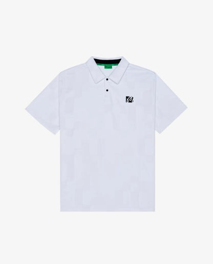 MALBON MENS PERFORMANCE MESH PANELED POLO