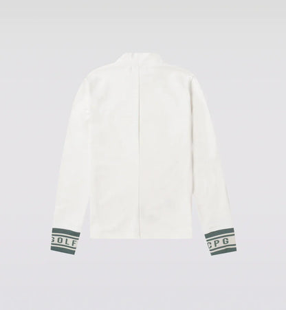 CPG GOLF WOMENS RIB LOGO MOCK NECK LS