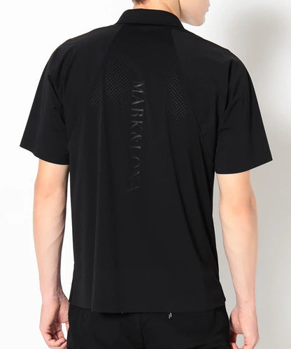 MARK&LONA MENS Short Sleeved Half-Zip Shirt