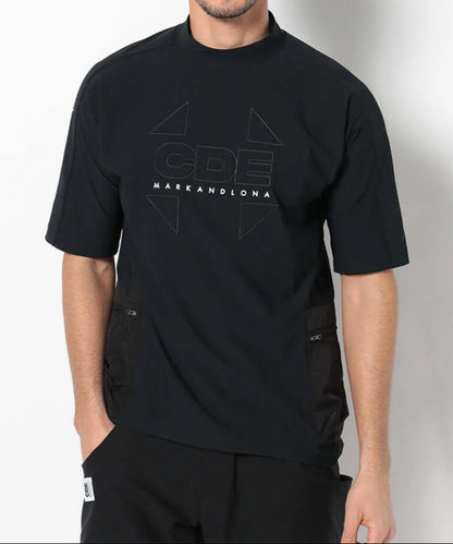 MARK&LONA MENS Mock Neck T-shirt