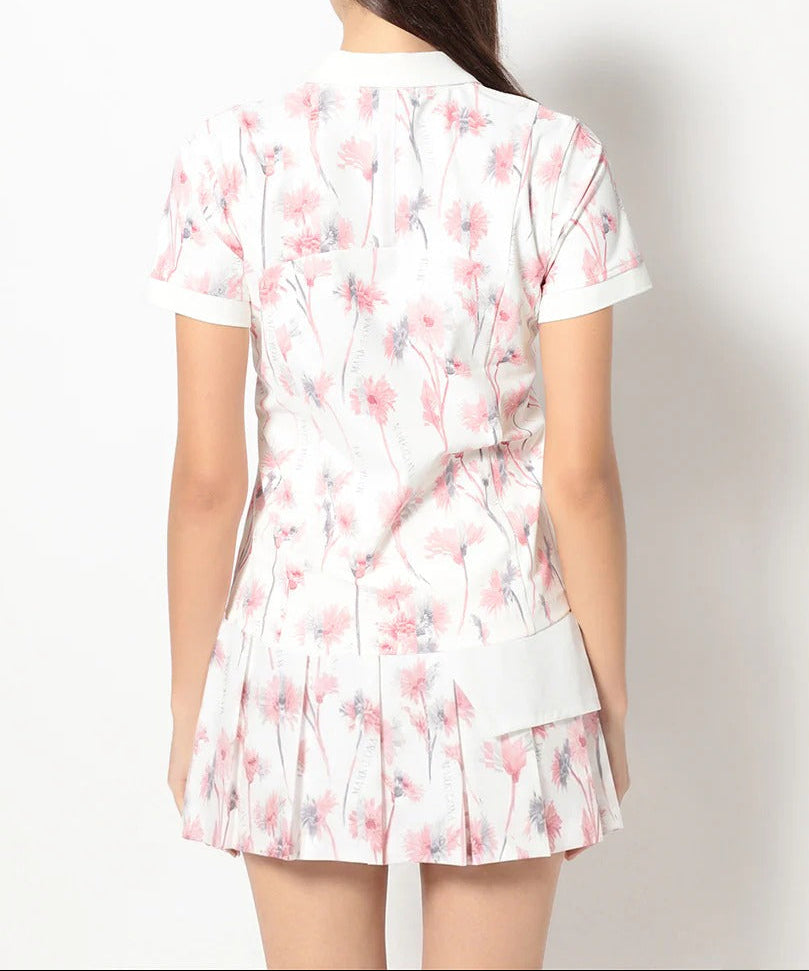 MARK&LONA WOMENS All-over Print Polo Shirt