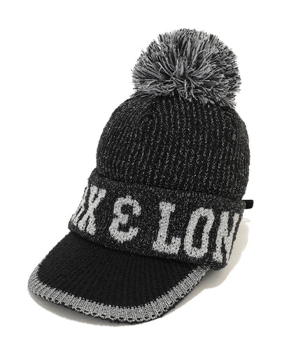 MARK&LONA WOMENS Scope Pom Visor Beanie