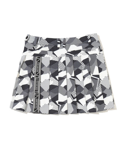 MARK&LONA WOMENS Eclipse Camo Pleated Skirt