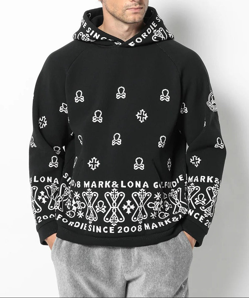 MARK&LONA MENS Svastika Poly Flex Hoodie