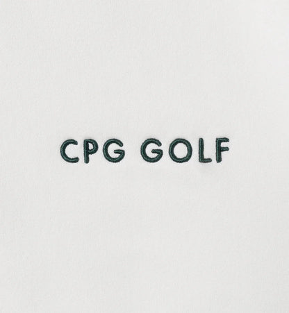 CPG GOLF WOMENS RIB LOGO MOCK NECK LS