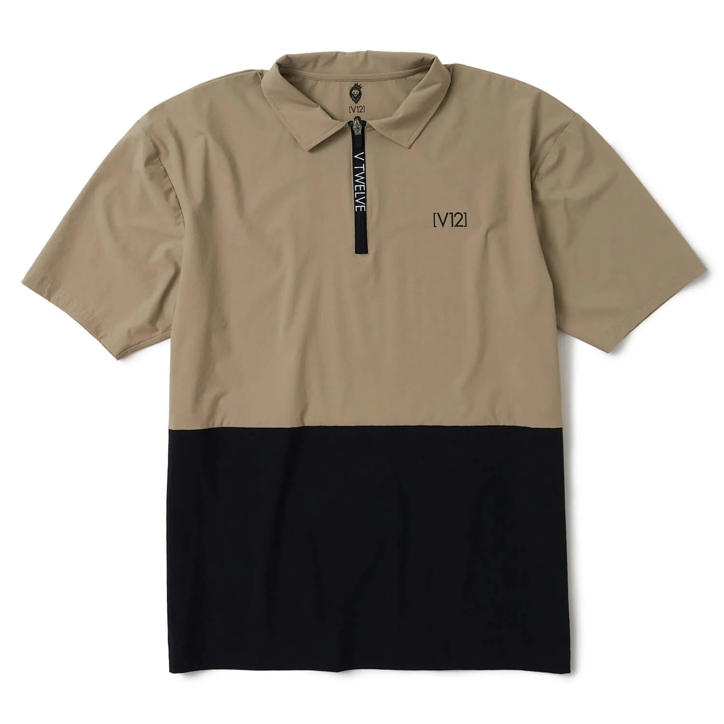 V12 MENS EXP ZIP POLO
