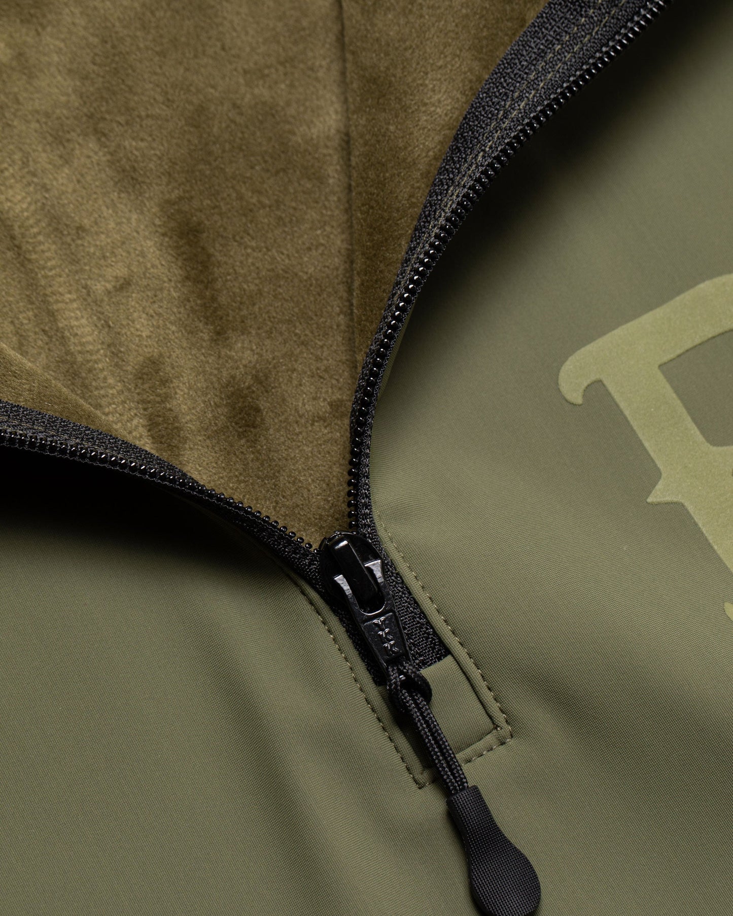 DEVEREUX GOLF MENS DG 3-Layer Fleece Half-Zip Pullover