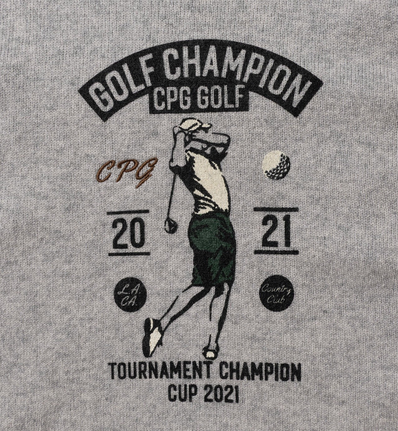 CPG GOLF MENS NICE SHOT LOGO PULLOVER