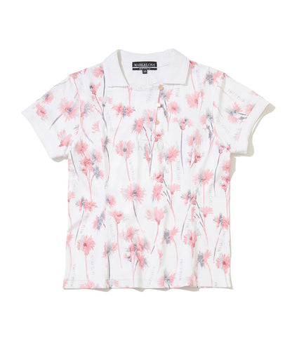 MARK&LONA WOMENS All-over Print Polo Shirt