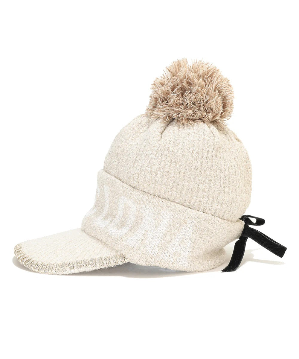 MARK&LONA WOMENS Scope Pom Visor Beanie