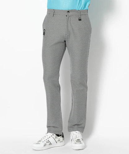 MARK&LONA MENS G.D Houndstooth Poly Flex Trousers