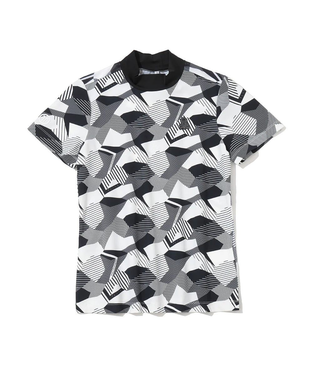 MARK&LONA WOMENS Eclipse Camo Mock Tee