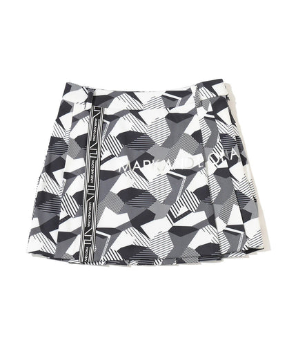 MARK&LONA WOMENS Eclipse Camo Pleated Skirt