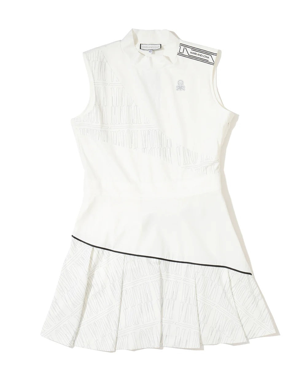 MARK&LONA WOMENS Contour Pleats Dress