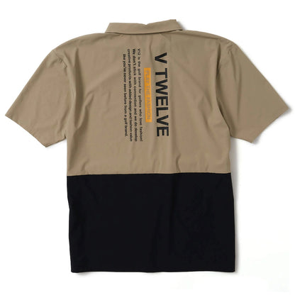 V12 MENS EXP ZIP POLO