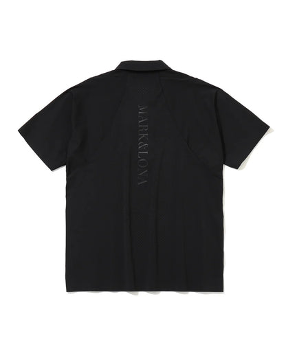 MARK&LONA MENS Short Sleeved Half-Zip Shirt