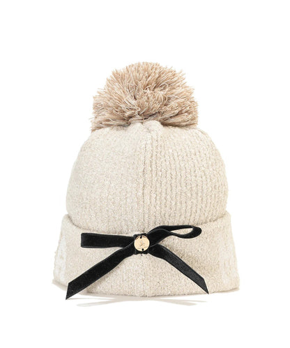 MARK&LONA WOMENS Scope Pom Visor Beanie