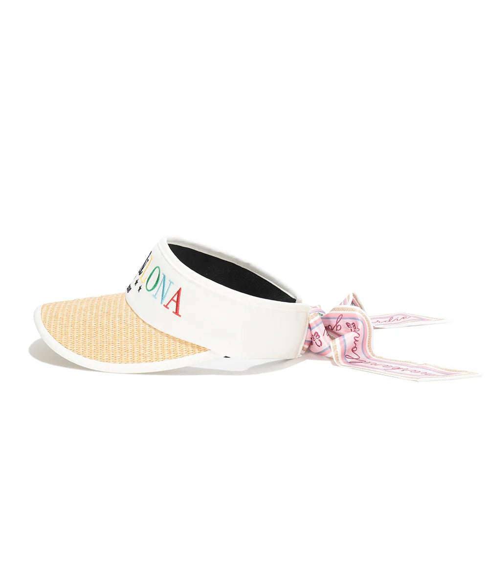 MARK&LONA WOMENS Mirage Ribbon Visor